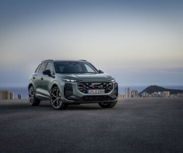 Audi Q3 SUV - Static photo, Colour: Sage green