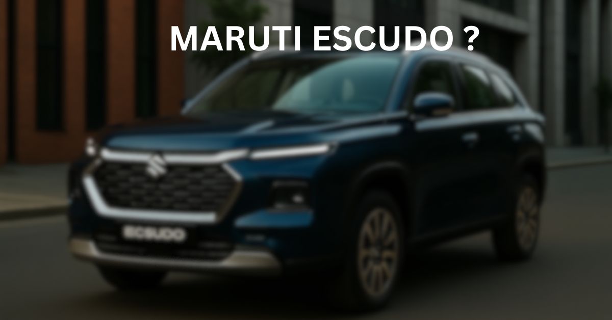 Maruti Suzuki Escudo Launching This Diwali: Creta Rival?