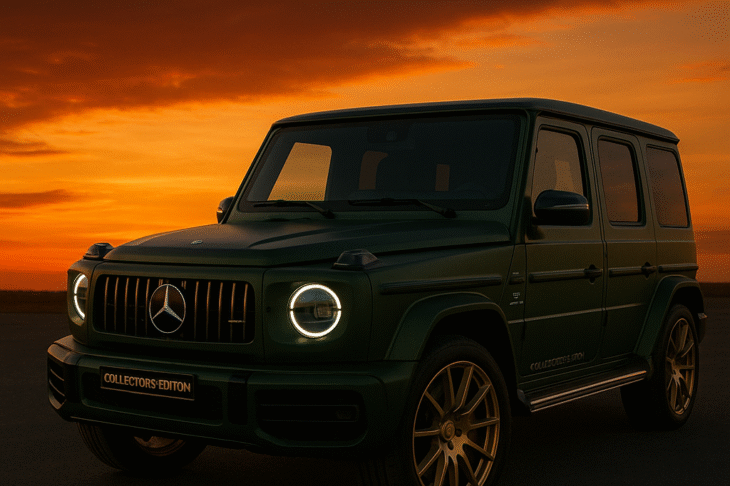 Mercedes-AMG G 63 Collector’s Edition in Mid Green Magno – limited edition SUV for India