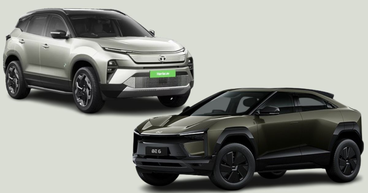Tata Harrier EV vs Mahindra BE 6 – Price, Range, Features Compared
