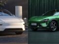 face off between the Tesla Modek Y and teh Xiaomi YU7