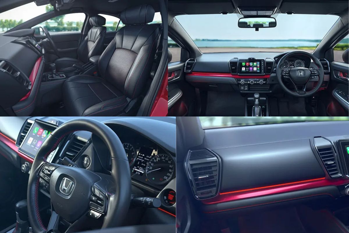 All the Interior Changes in the Honda City Sport 