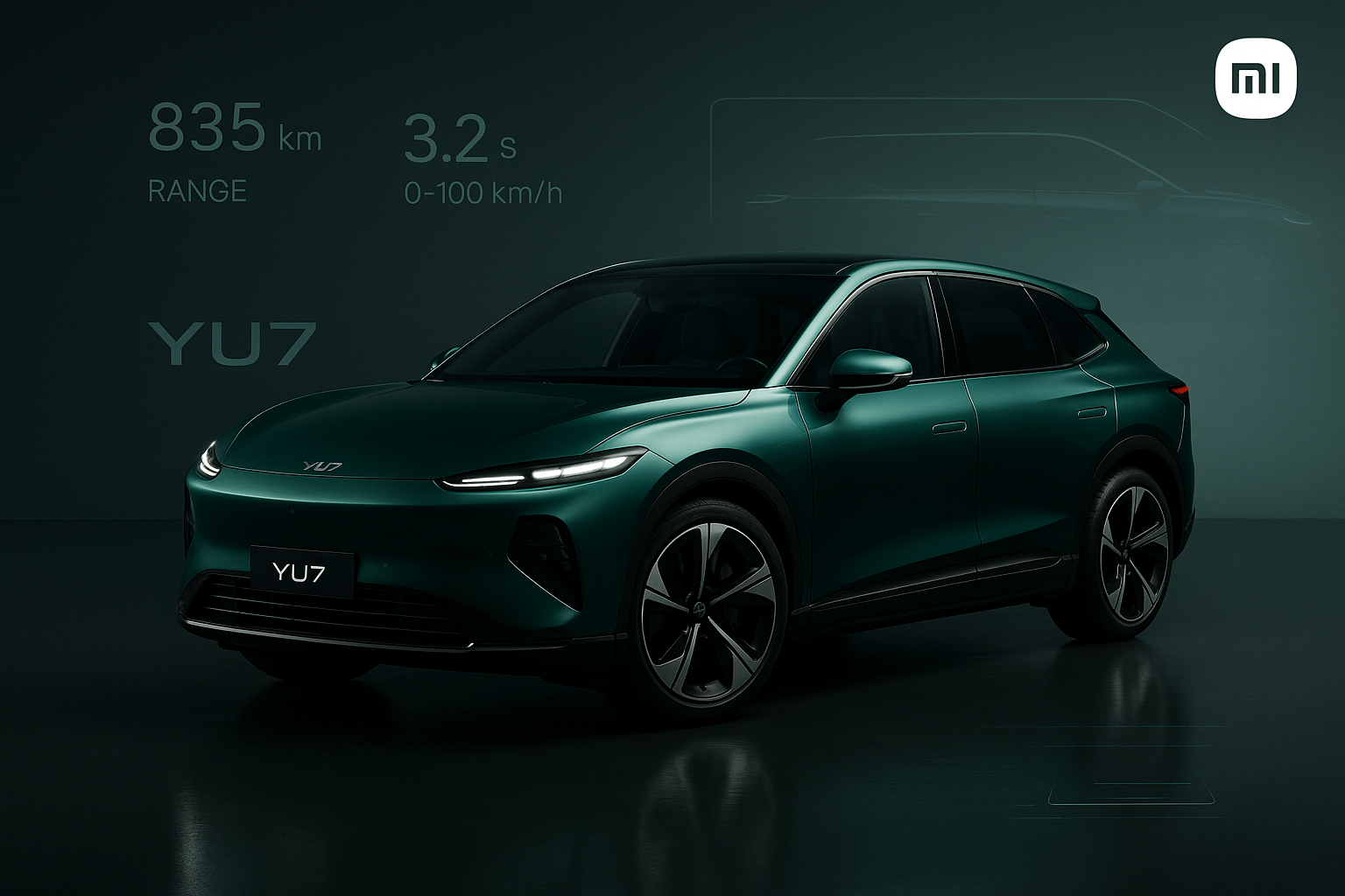 Xiaomi YU7 Electric SUV Unveiled – Specs, Range & Features