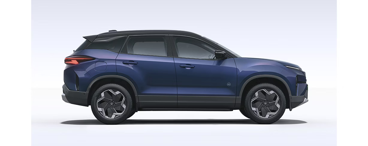 side view of the Harrier EV