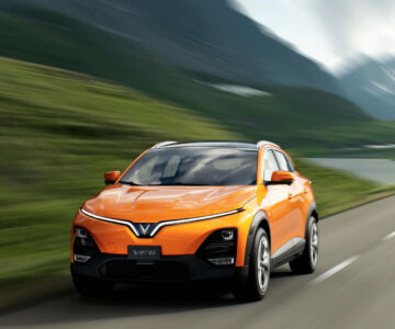 The Vinfast VF6 Plus comes with 204hp and 310Nm of torque sent to the front wheels,