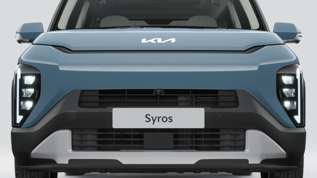 front of the Kia Syros