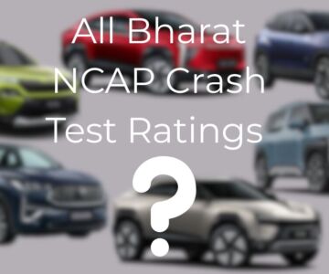 All Bharat NCAP Crash Test Ratings