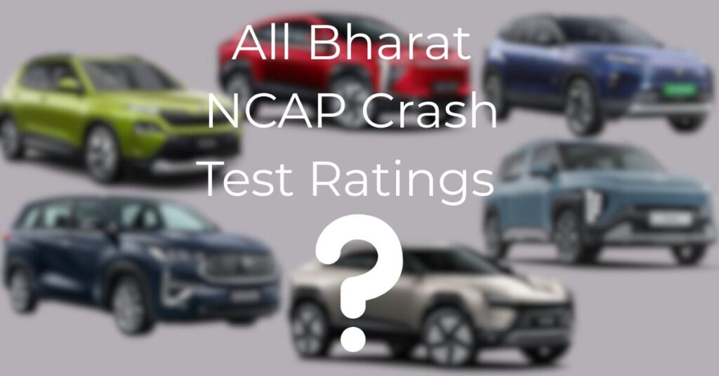 All Bharat NCAP Crash Test Ratings