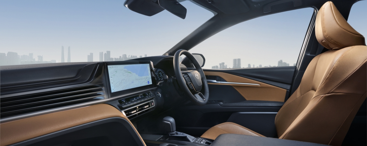 interior of the toyota camry