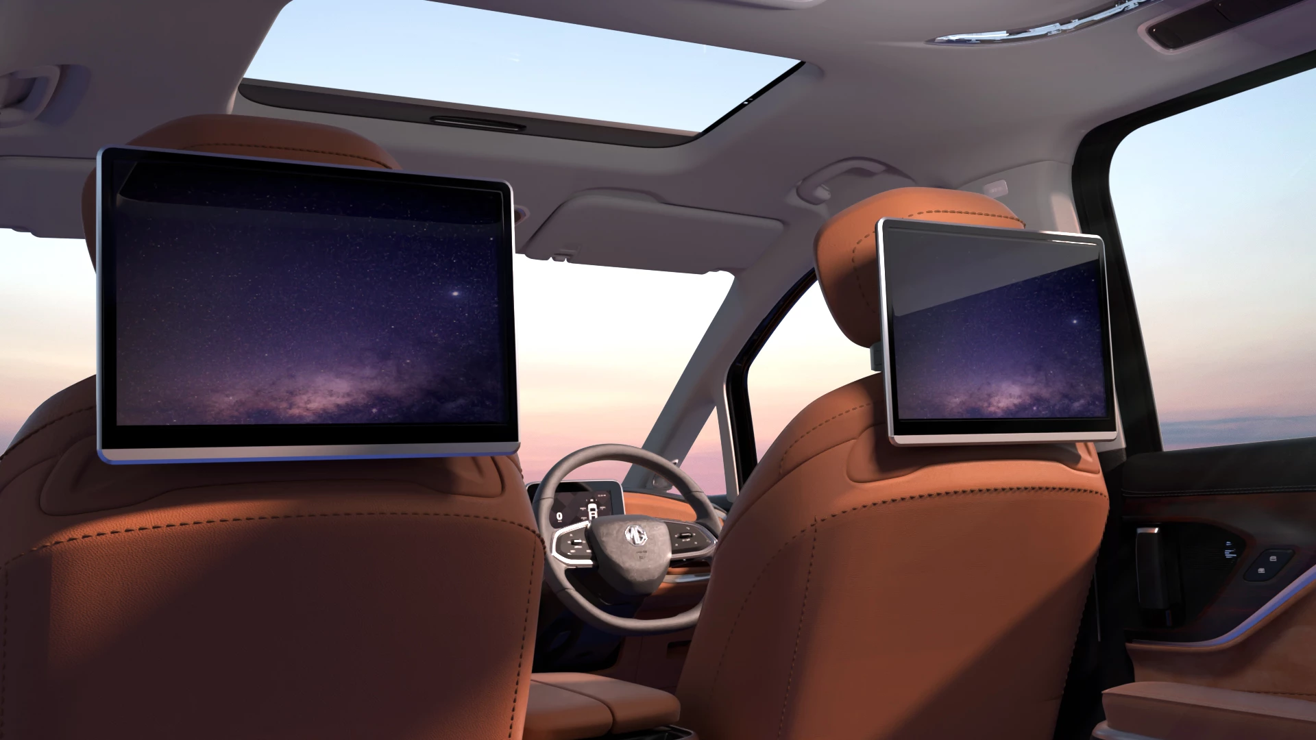 Entertainment On The Go - Rear Seat Entertainment, Wherever The Road Takes You.
